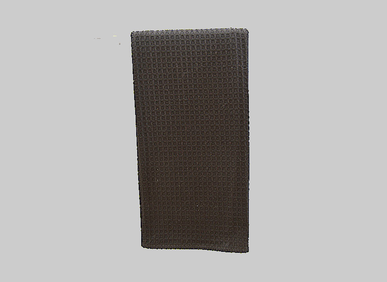 Black Waffle Weave Kitchen Towel.